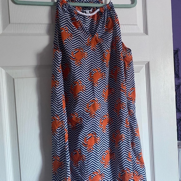 Mud Pie crab cover up 🦀 - Picture 2 of 4